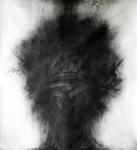 Internal Head   2011 Charcoal and on Paper  124 x 114 cm
