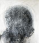 Head Full of Grace  2011 Charcoal and on Paper  124 x 114 cm  $3,000