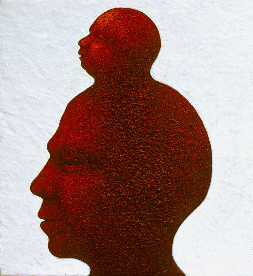 Son (Blood Line)  1995  oil on canvas  40 x 36 cm  SOLD