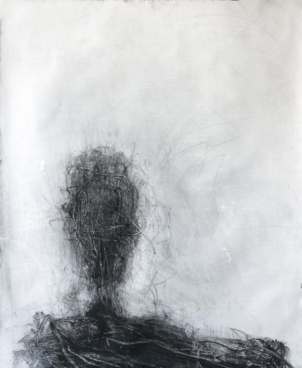 Drawing   2013   charcoal on paper  105 x 95cm  $2,000
