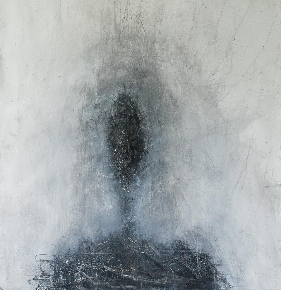 Head (Amen) 2015 charcoal & acrylic on paper  $3,000